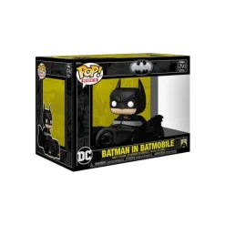 Funko Regalos De Superhéroes Dc|Figuras Dc^Figura de Vinilo Batman 85 Aniversario con Batmóvil 9 cm