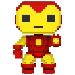 Funko Superhéroes Marvel|Funko Marvel^Figura de Vinilo 8-Bit Iron Man 9 cm - POP! Marvel