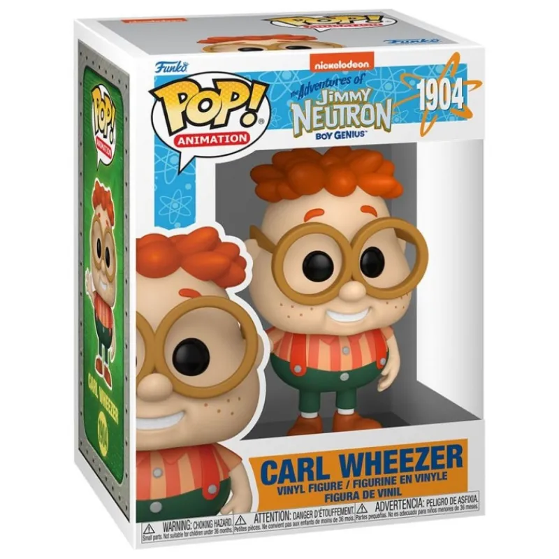 Funko Regalos De Otras Series^Figura de Vinilo Carl de 9 cm - Jimmy Neutron POP! TV