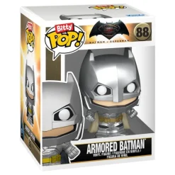 Best Figura de Vinilo DC Comics Bitty POP! Batman con Batmóvil 2,5 cm Regalos De Superhéroes Dc|Figuras Dc