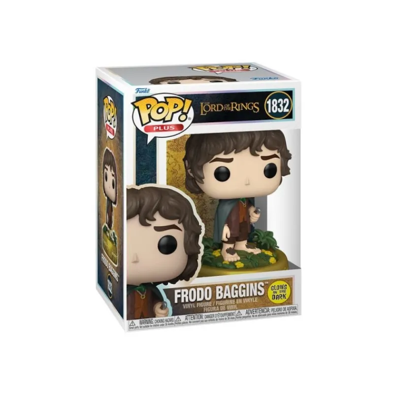 Funko Figuras El Señor De Los Anillos ^Figura de Vinilo Frodo Baggins 9 cm - El Señor de los Anillos POP!