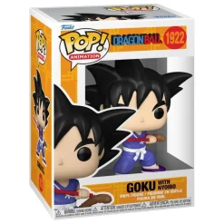 Funko Figuras Dragon Ball^Figura de Vinilo Goku(Nyoibou) 9 cm - Dragon Ball POP!