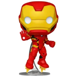 Funko Superhéroes Marvel|Funko Marvel^Figura de Vinilo Marvel New Classics POP! Iron Man 9 cm