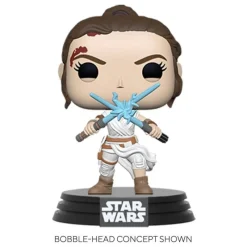 Online Figura de Vinilo Rey 9 cm Star Wars POP! Movies con 2 Sables de Luz Funko Pop Star Wars
