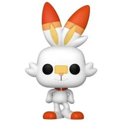 Figura de Vinilo Scorbunny Pokémon POP! Games 9 cm Funko Pop! Pokemon