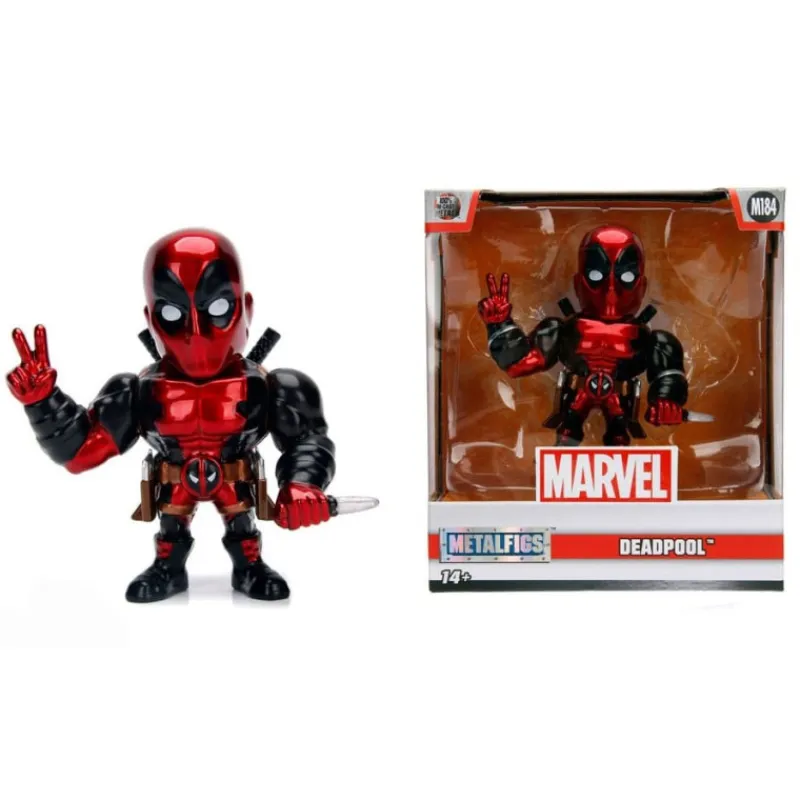 Heo Superhéroes Marvel|Coleccionismo Marvel^Figura Deadpool Diecast 10 cm Marvel
