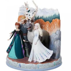 Enesco Películas Y Personajes De Disney ·Frozen Y Olaf|Figuras Disney De Colección ^Figura decorativa Disney Frozen 2