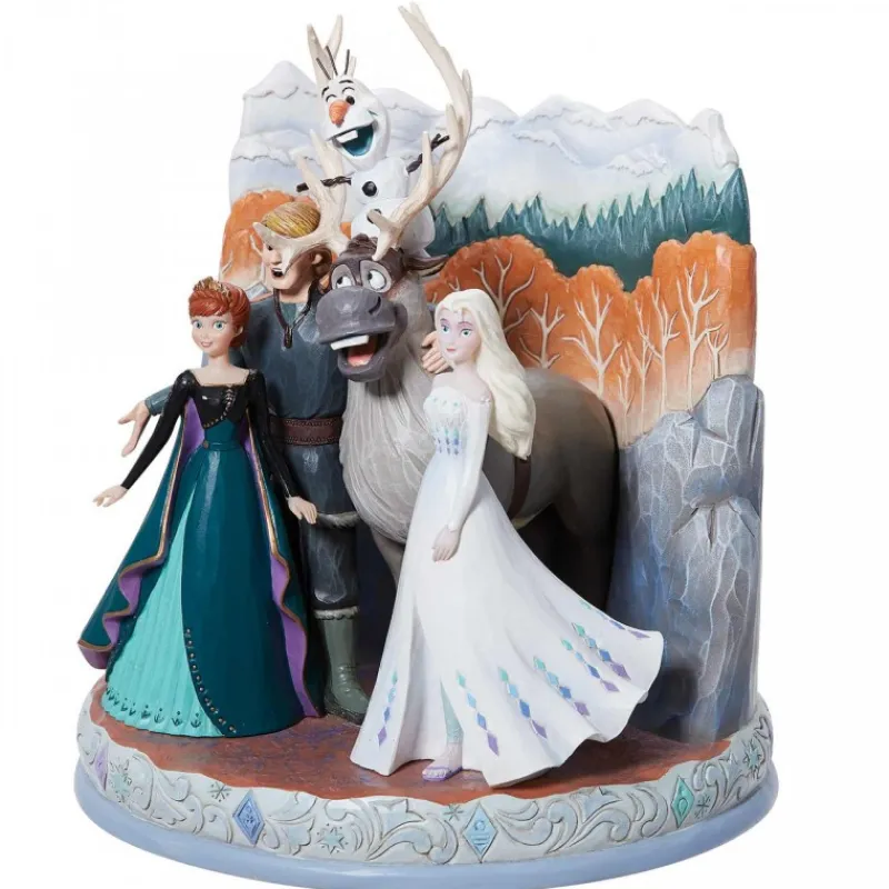 Enesco Películas Y Personajes De Disney ·Frozen Y Olaf|Figuras Disney De Colección ^Figura decorativa Disney Frozen 2