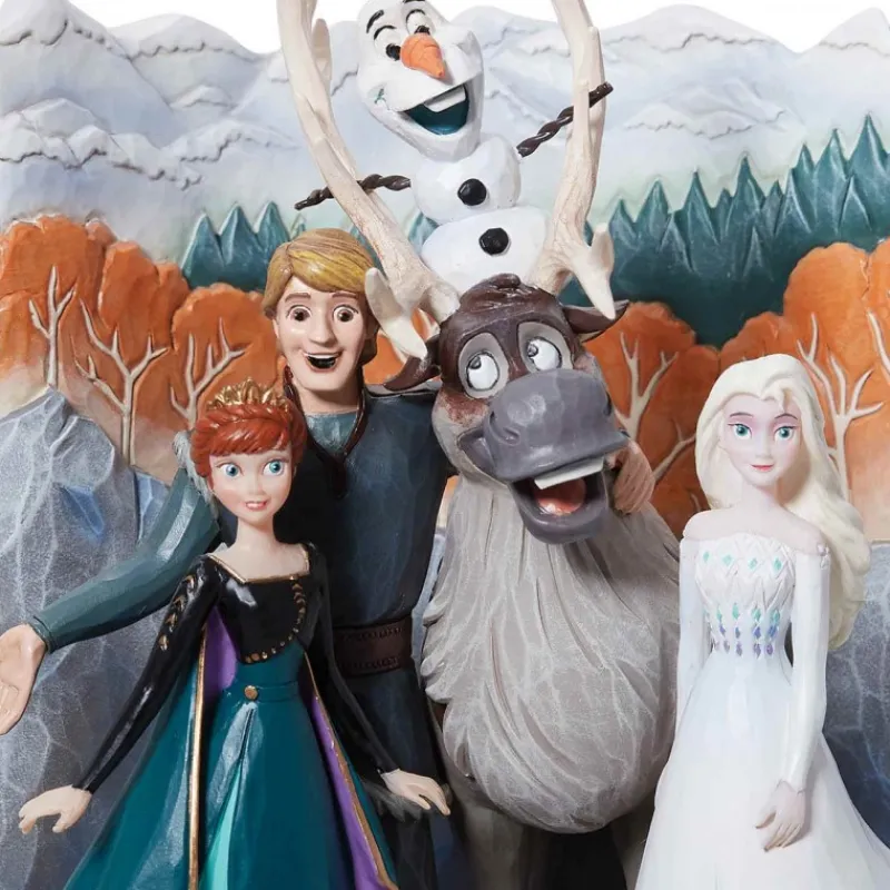 Enesco Películas Y Personajes De Disney ·Frozen Y Olaf|Figuras Disney De Colección ^Figura decorativa Disney Frozen 2