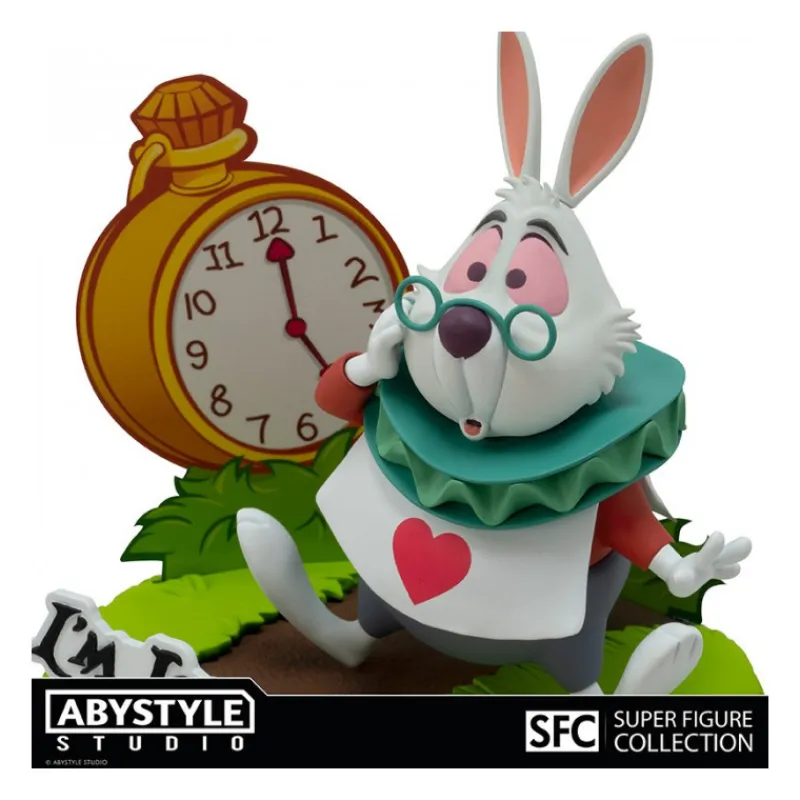 Outlet Figura del Conejo Blanco 10 cm Alicia en el país de las maravillas Películas Y Personajes De Disney ·Alicia Y Cheshire|Figuras Disney De Colección