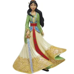 Enesco Películas Y Personajes De Disney ·Mulán Y Mushu|Figuras Disney De Colección ^Figura Deluxe de Mulán de Disney