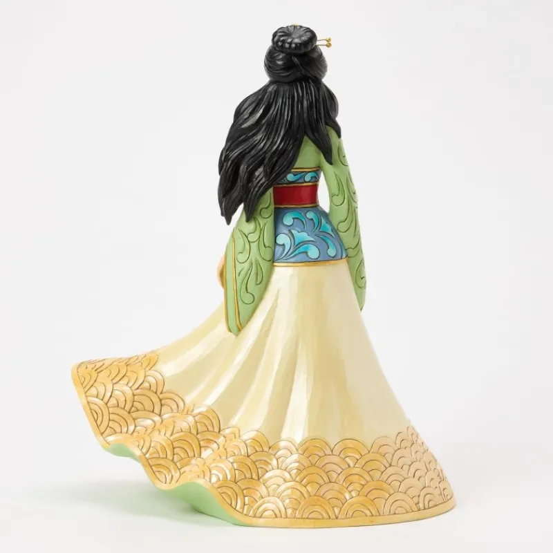 Enesco Películas Y Personajes De Disney ·Mulán Y Mushu|Figuras Disney De Colección ^Figura Deluxe de Mulán de Disney