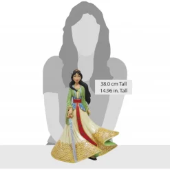 Enesco Películas Y Personajes De Disney ·Mulán Y Mushu|Figuras Disney De Colección ^Figura Deluxe de Mulán de Disney
