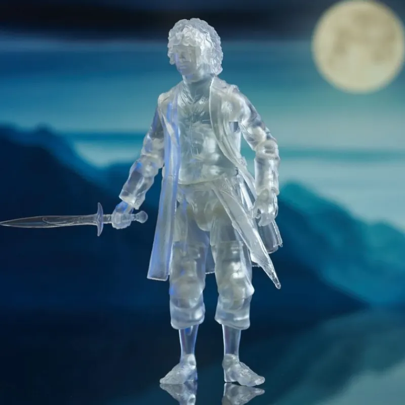 Hot Figura Deluxe Invisible Frodo El Señor de los Anillos 13 cm Figuras El Señor De Los Anillos