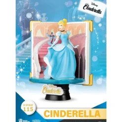 Beast Kingdom Películas Y Personajes De Disney ·Cenicienta|Películas Y Personajes De Disney ·Princesas Disney^Figura Diorama D-Stage Cenicienta Disney 14 cm