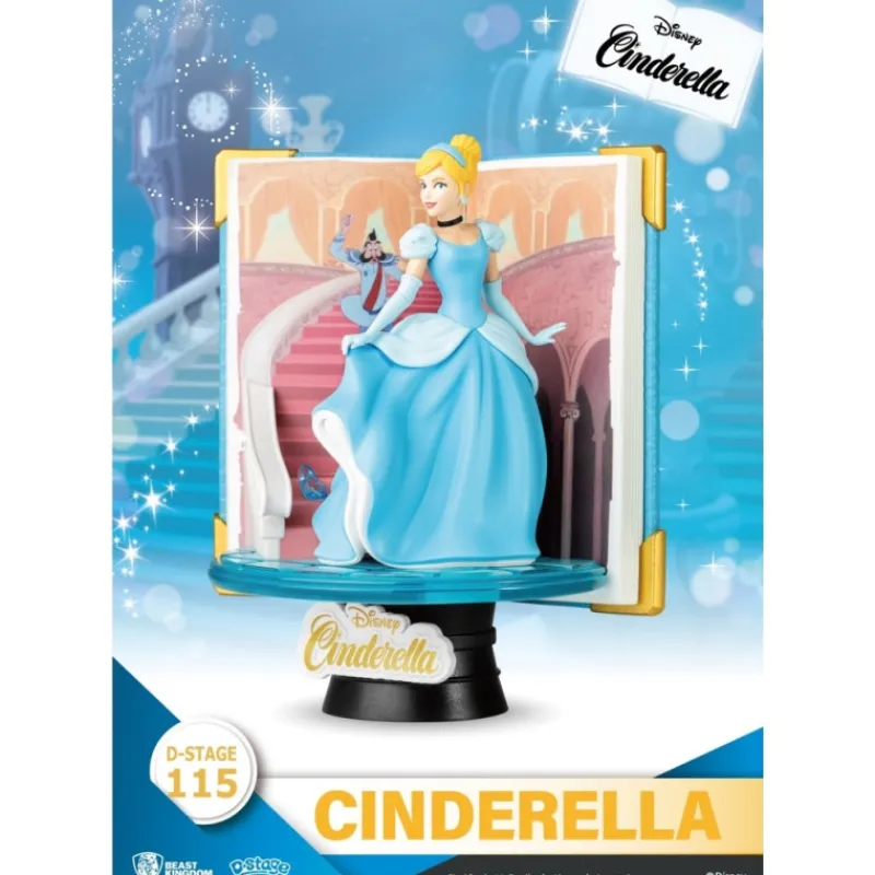 Beast Kingdom Películas Y Personajes De Disney ·Cenicienta|Películas Y Personajes De Disney ·Princesas Disney^Figura Diorama D-Stage Cenicienta Disney 14 cm