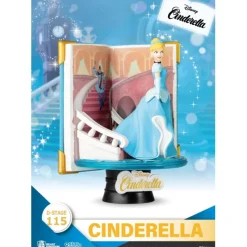 Beast Kingdom Películas Y Personajes De Disney ·Cenicienta|Películas Y Personajes De Disney ·Princesas Disney^Figura Diorama D-Stage Cenicienta Disney 14 cm