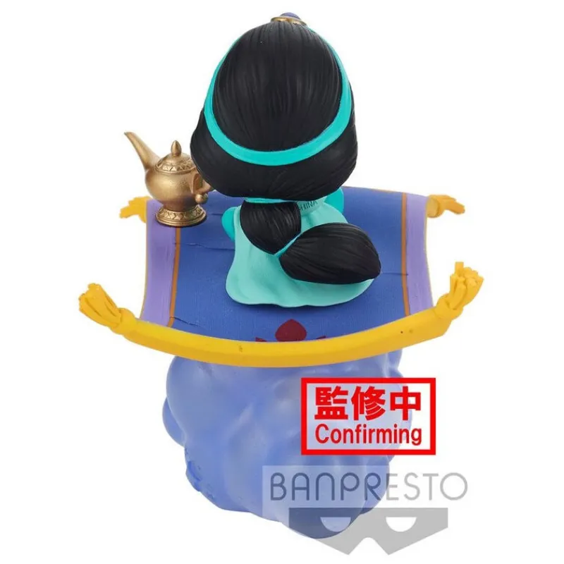 Banpresto Películas Y Personajes De Disney ·Aladdin Y Jasmine|Figuras Disney De Colección ^Figura Diorama Q Posket Stories Jasmine 10 cm