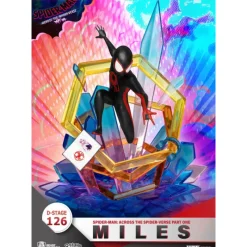 Beast Kingdom Superhéroes Marvel|Coleccionismo Marvel^Figura Diorama Spider-Man: Across the Spider-Verse Part One - Miles 15 cm