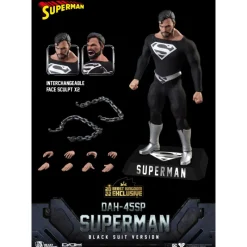 Discount Figura Dynamic8H DC Superman Traje Negro Especial Figuras Dc
