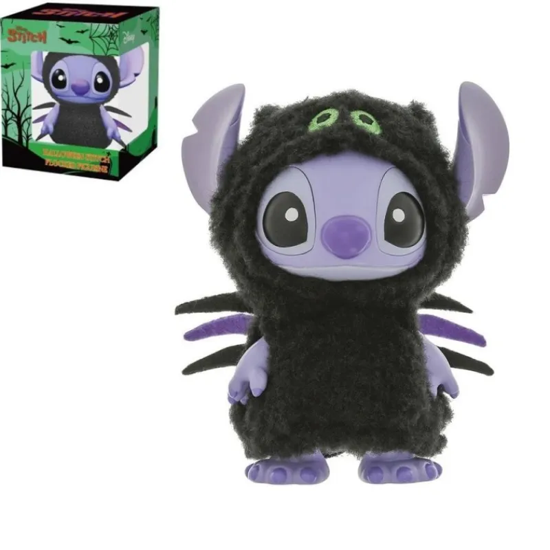 Enesco Películas Y Personajes De Disney ·Lilo Y Stitch|Figuras Disney De Colección ^Figura Disney Stitch Halloween Araña