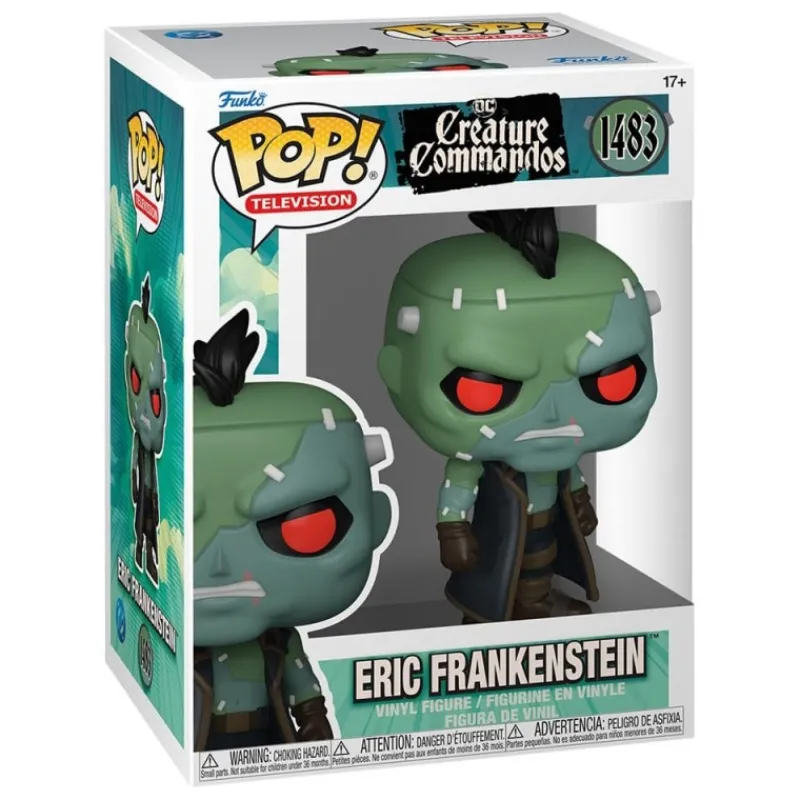 Hot Figura Eric Frankenstein de Creature Commandos POP! TV Vinyl 9 cm Regalos De Otras Series