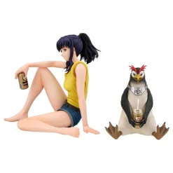 Megahouse Figuras^Figura Evangelion Misato Katsuragi & Pen Pen