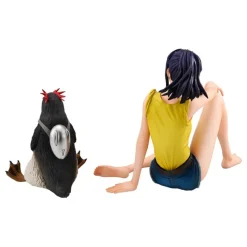 Megahouse Figuras^Figura Evangelion Misato Katsuragi & Pen Pen