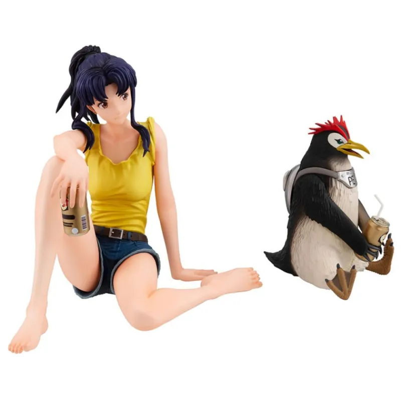 Megahouse Figuras^Figura Evangelion Misato Katsuragi & Pen Pen