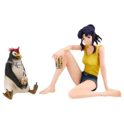Megahouse Figuras^Figura Evangelion Misato Katsuragi & Pen Pen