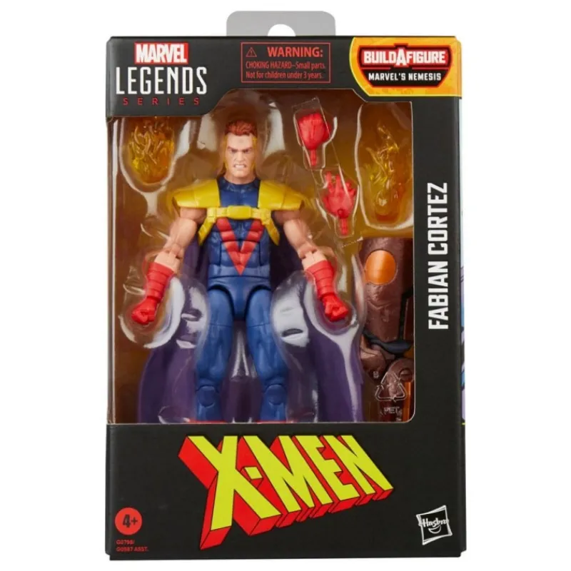 Hot Figura Fabian Cortez X-Men Marvel Legends de 15 cm Superhéroes Marvel|Coleccionismo Marvel