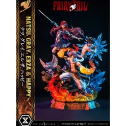 Clearance Figura Fairy Tail 1/6 Natsu, Gray, Erza, Happy Figuras