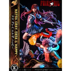 Clearance Figura Fairy Tail 1/6 Natsu, Gray, Erza, Happy Figuras