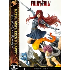 Clearance Figura Fairy Tail 1/6 Natsu, Gray, Erza, Happy Figuras