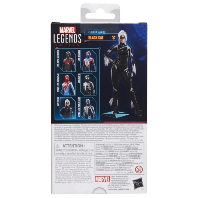 Outlet Figura Felicia Hardy Black Cat 15 cm Marvel Legends Gamerverse Superhéroes Marvel|Coleccionismo Marvel