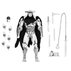 Neca Las Tortugas Ninja^Figura Foot Assassin Black and White 18 cm de