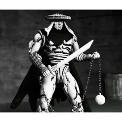 Neca Las Tortugas Ninja^Figura Foot Assassin Black and White 18 cm de