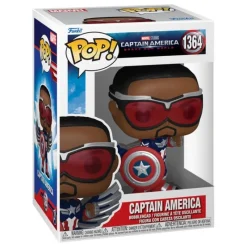 Hot Figura POP! Captain America Brave New World 9 cm Superhéroes Marvel|Funko Marvel