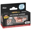 Funko Regalos Star Wars Por Personaje |Funko Pop Star Wars^Figura POP! Luke Skywalker y Speeder Star Wars