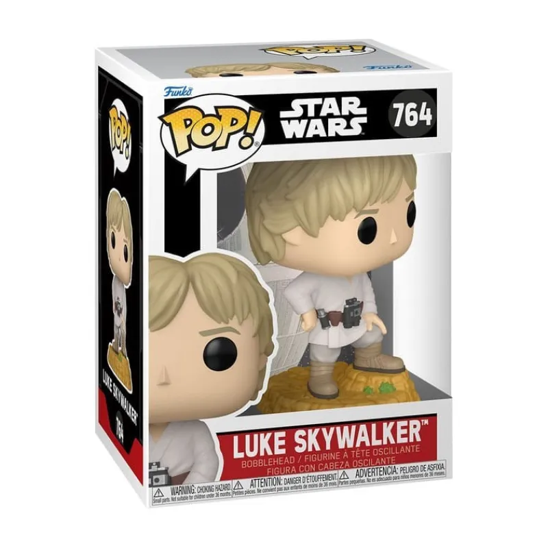 Funko Regalos Star Wars Por Personaje |Funko Pop Star Wars^Figura POP! Luke Skywalker Star Wars 9cm