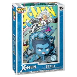 Funko Superhéroes Marvel|Funko Marvel^Figura POP! Marvel X-Men Beast Comic Cover 9 cm