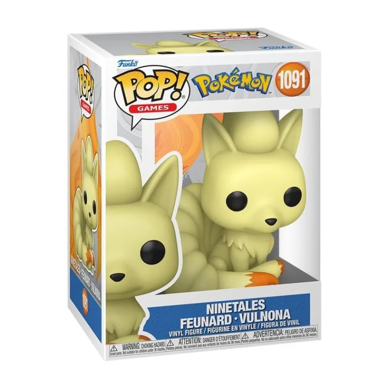 Figura POP! Ninetales Pokémon de Vinilo Funko Pop! Pokemon