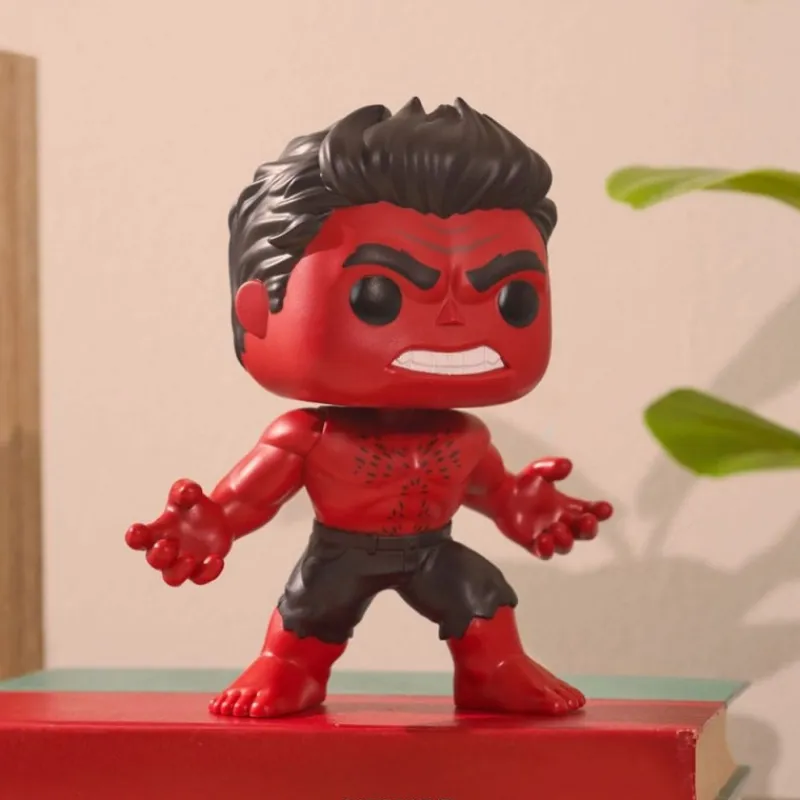 Funko Superhéroes Marvel|Funko Marvel^Figura POP! Red Hulk Retro 15 cm Marvel