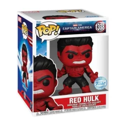 Funko Superhéroes Marvel|Funko Marvel^Figura POP! Red Hulk Retro 15 cm Marvel