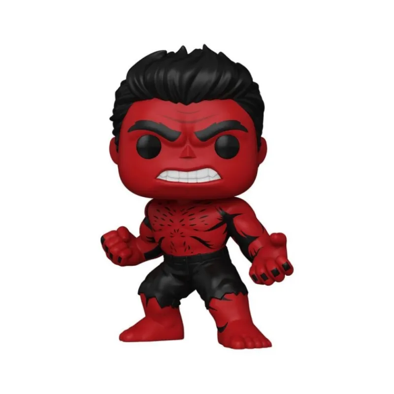 Funko Superhéroes Marvel|Funko Marvel^Figura POP! Red Hulk Retro 15 cm Marvel