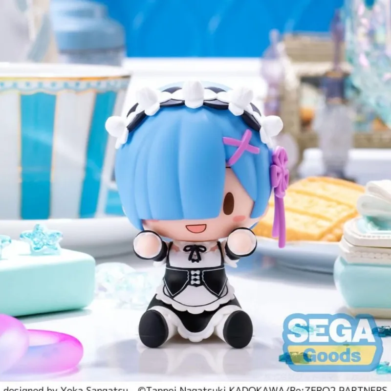 Sega Figuras^Figura Fuwa Petit Chibi PVC Rem 8 cm de Re:Zero