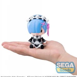Sega Figuras^Figura Fuwa Petit Chibi PVC Rem 8 cm de Re:Zero