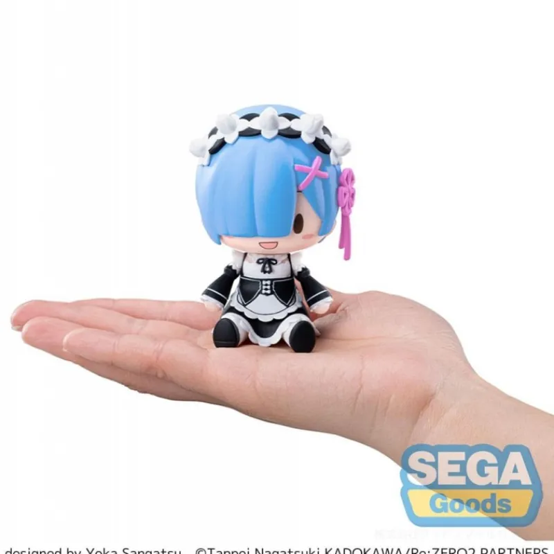 Sega Figuras^Figura Fuwa Petit Chibi PVC Rem 8 cm de Re:Zero