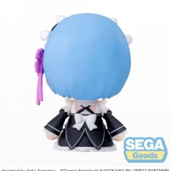 Sega Figuras^Figura Fuwa Petit Chibi PVC Rem 8 cm de Re:Zero