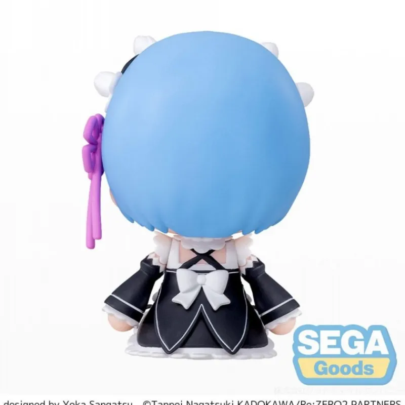 Sega Figuras^Figura Fuwa Petit Chibi PVC Rem 8 cm de Re:Zero